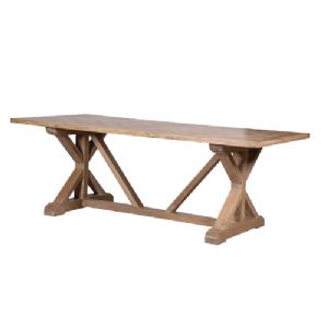 Parquet Wooden Dining Table
